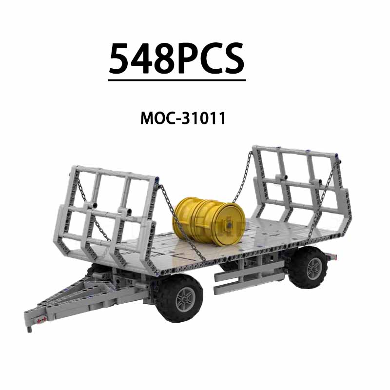 Kids Toys Jcb - MOC-31011 Available JCB Towbar Trailer Flatbed