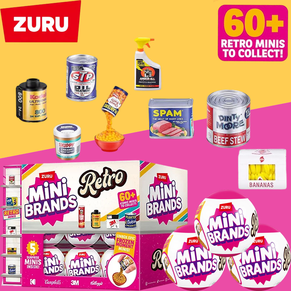 Kids Toys Brands - Zuru Mini Brands Retro ball Blind