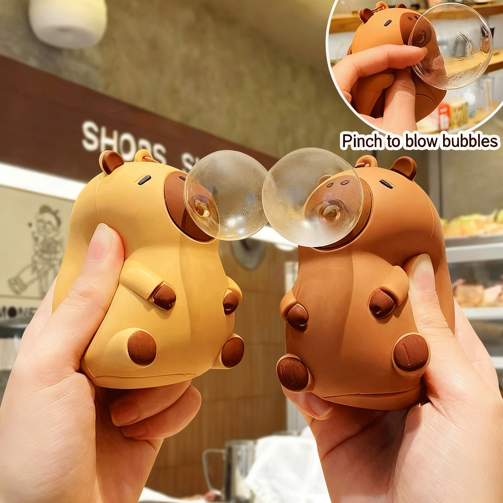 Kids Toys Under $5 - Capybara Doll Pinch Pendant Toys Squeeze