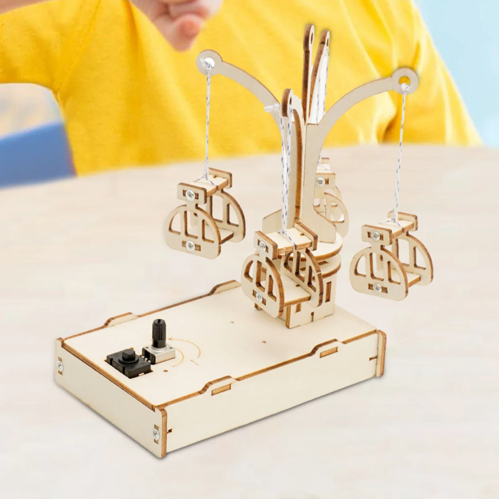 Kids Toys Under $10 - Science Toy Experiment Kits Wooden Revolving