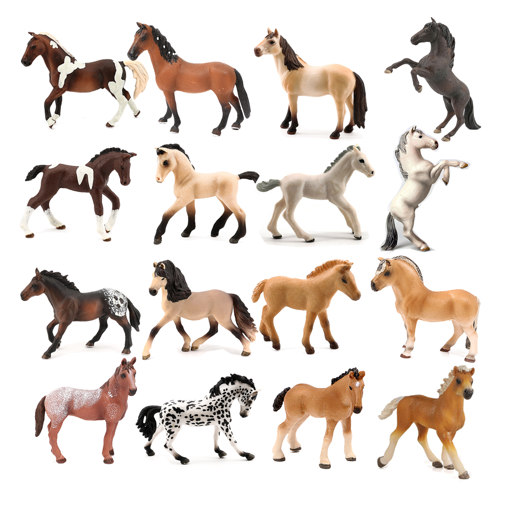Kids Toys Xmas - Horse Figurine Plastic Farm Animals Toy