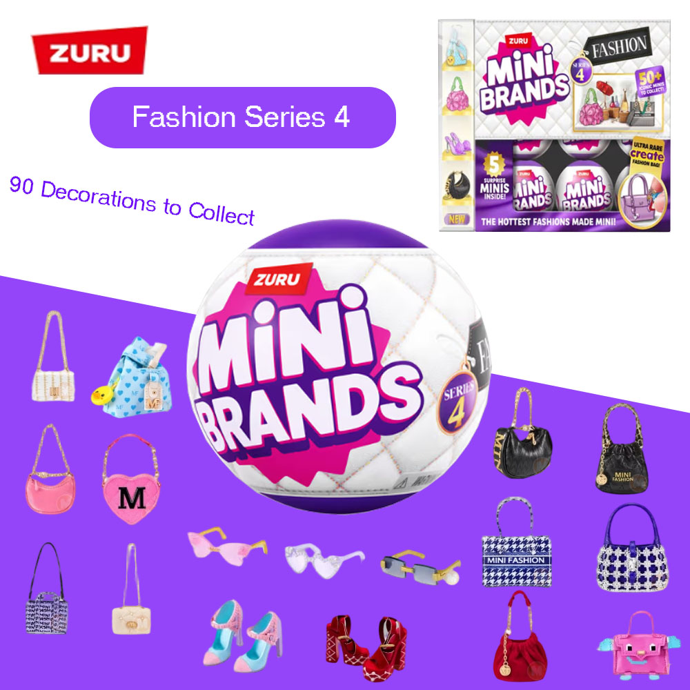 Kids Toys Brands - ZURU Mini Brands Fashion Series 4