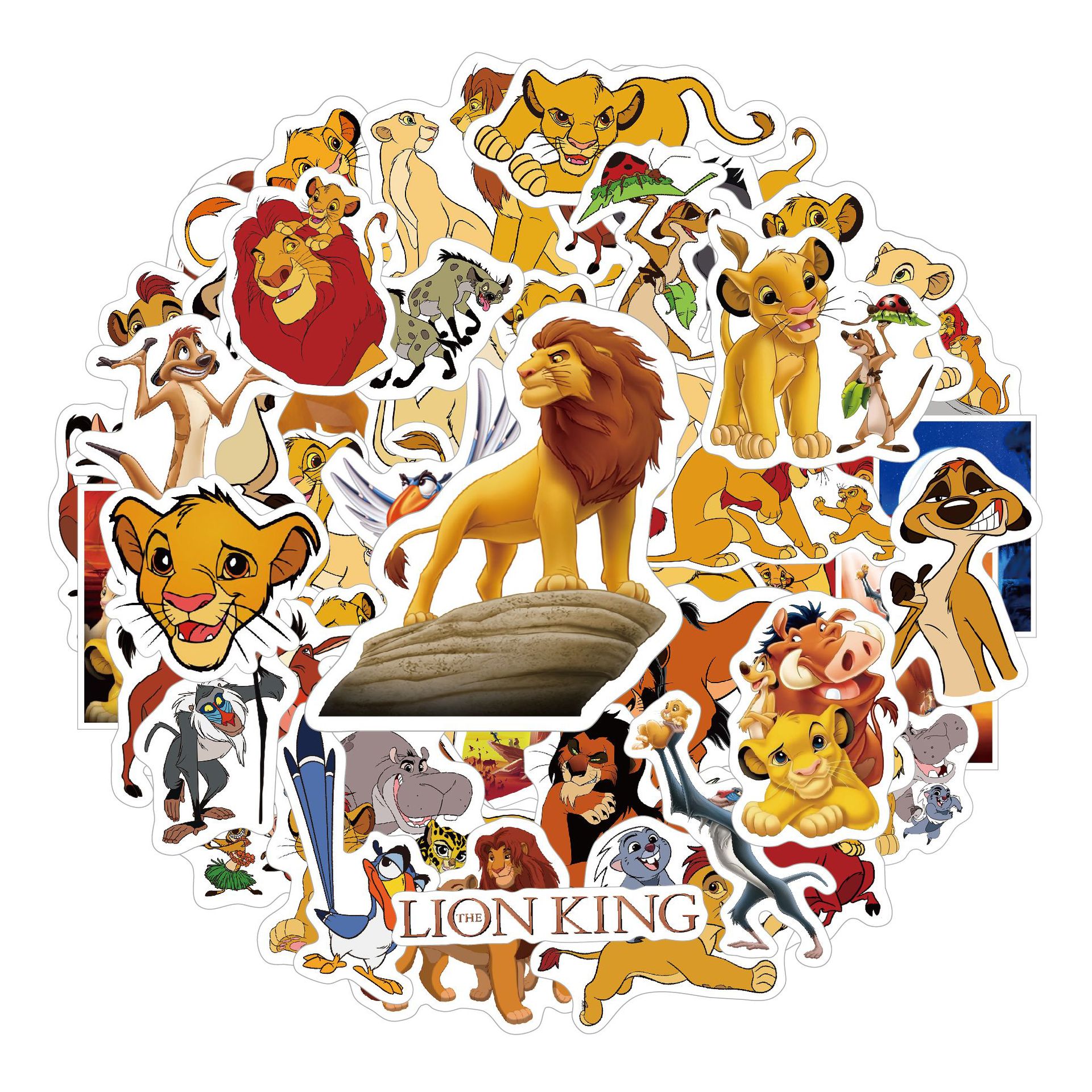 Cute lion Party Stickers Carto – Kids Toys Laptop Bewertung und Preis