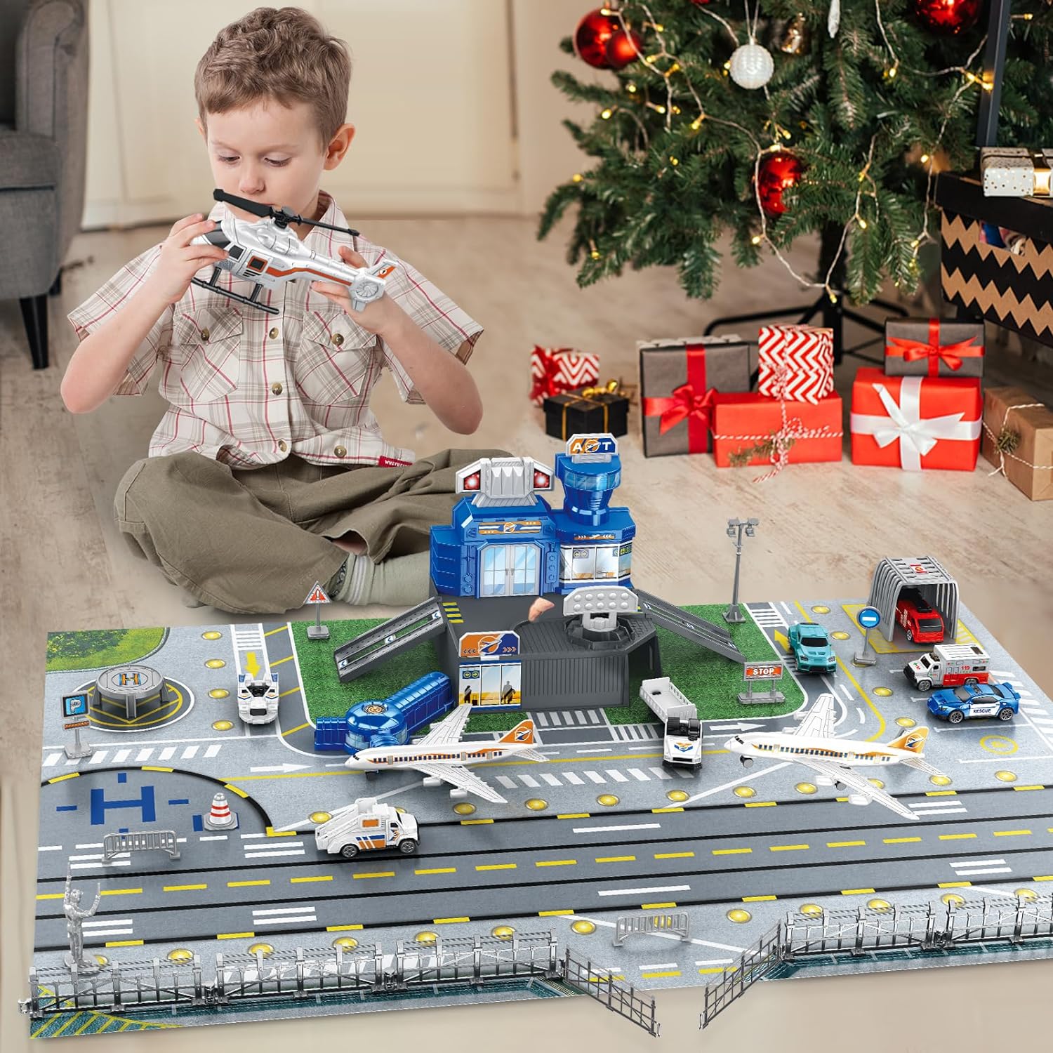 Children's Airport Scene Toy S – Kids Toys Xmas Bewertung und Preis