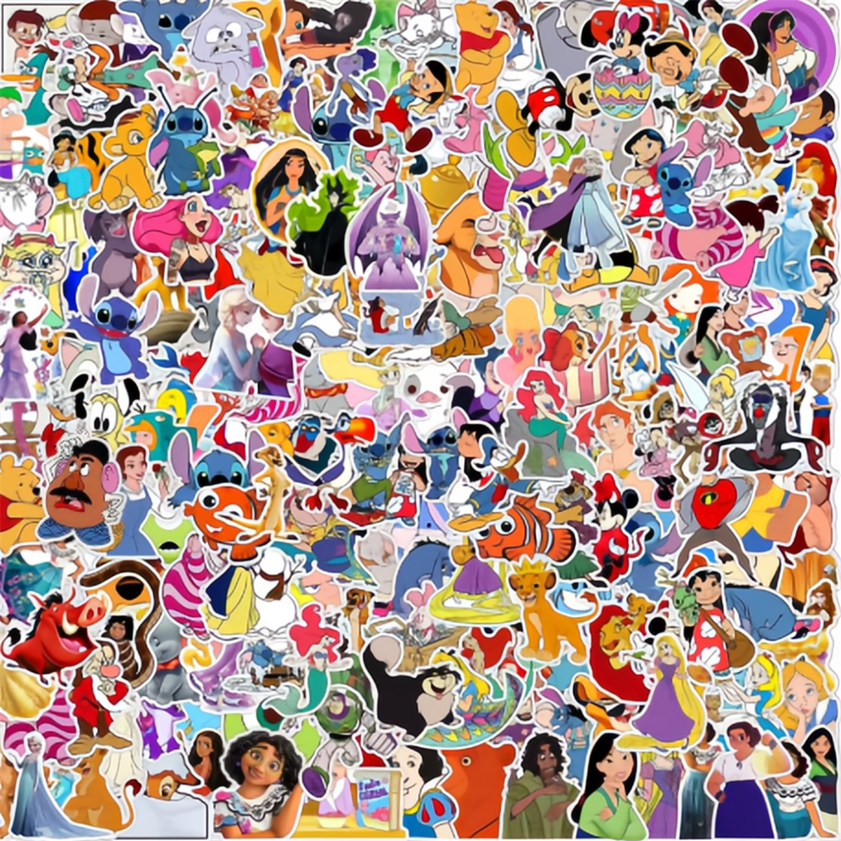 100PCS  Cute Mix Cartoon Anima – Kids Toys Laptop Bewertung und Preis