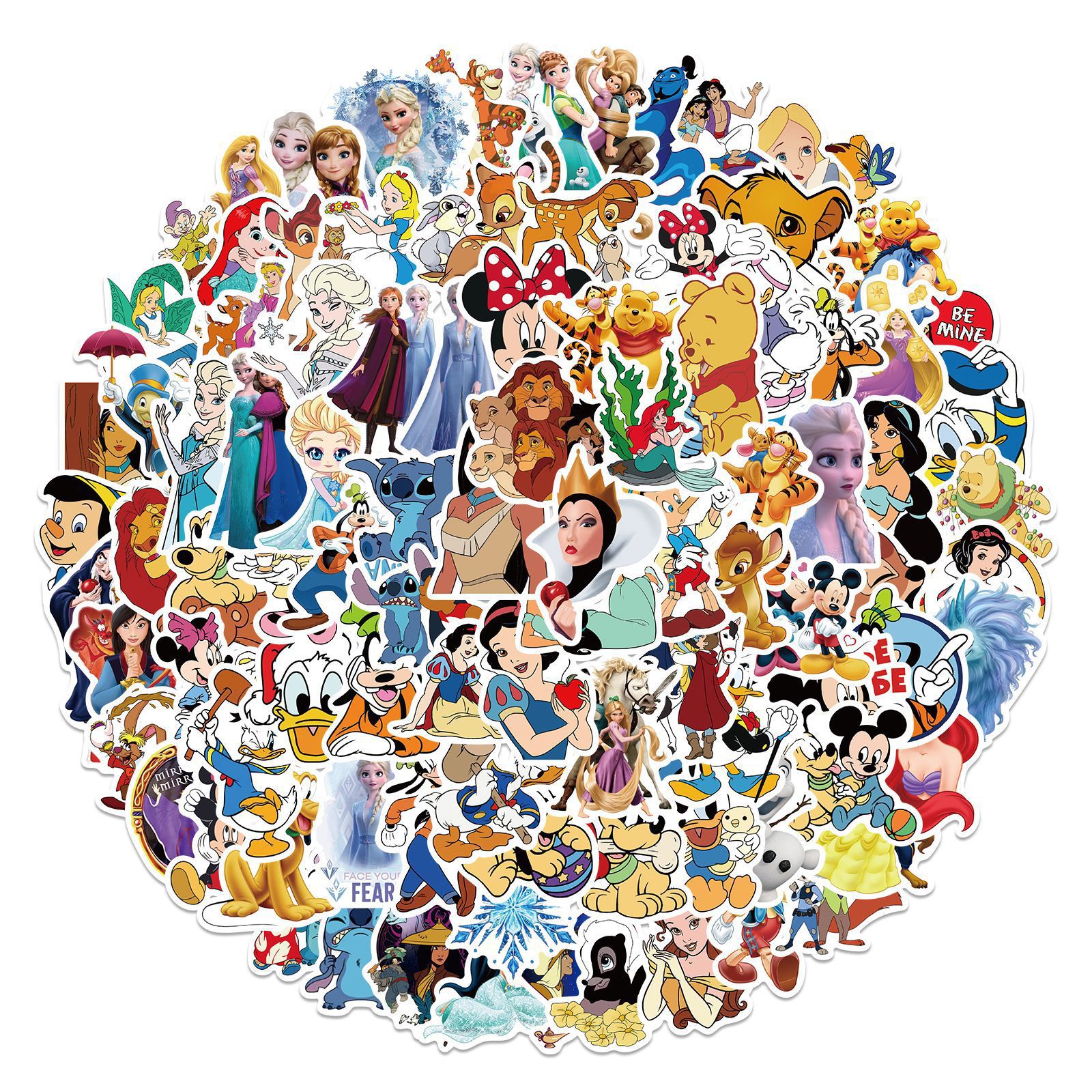 100PCS  Cute Mix Cartoon Anima – Kids Toys Laptop Bewertung und Preis