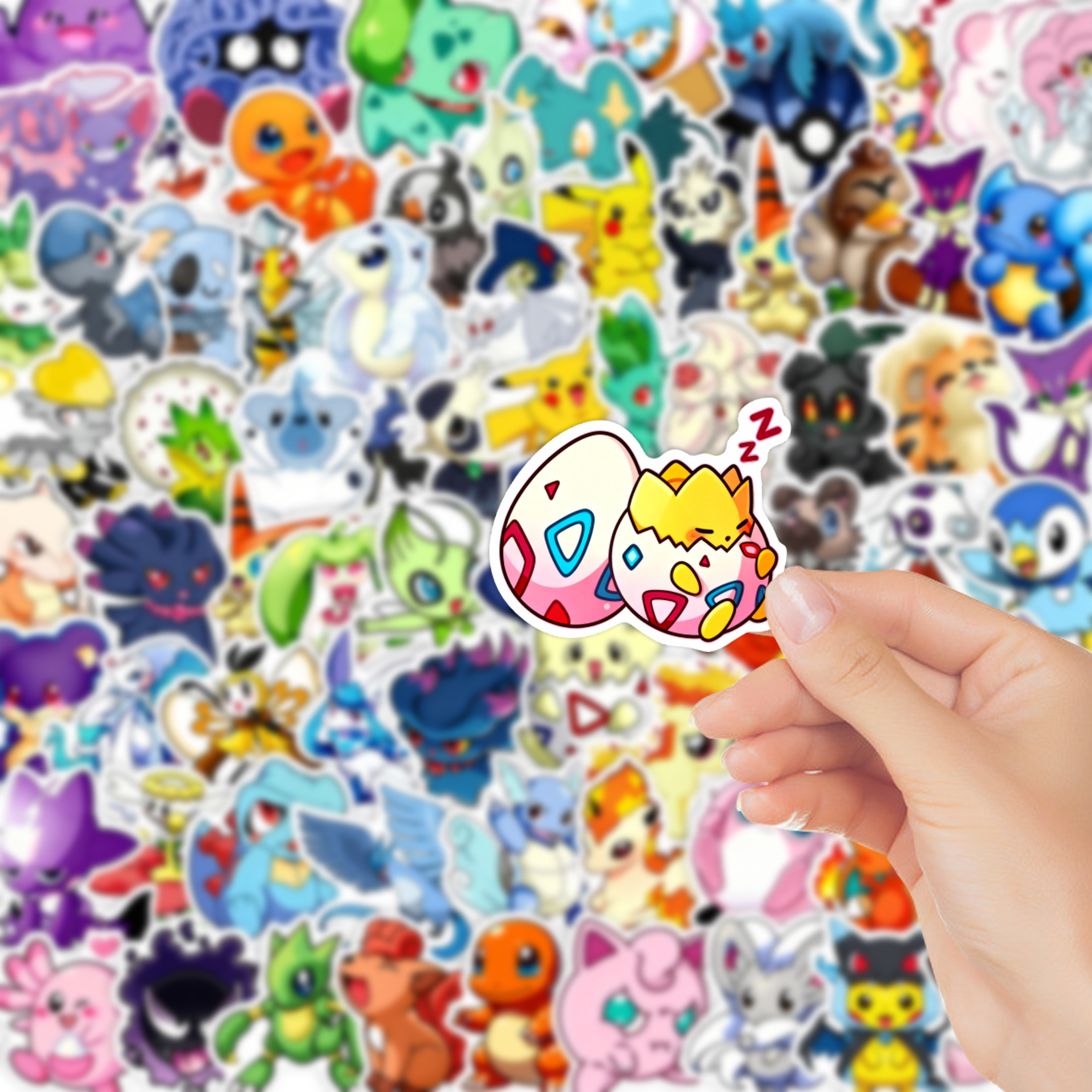 100/200pcs Pokemon Anime Stick – Kids Toys Laptop Bewertung und Preis