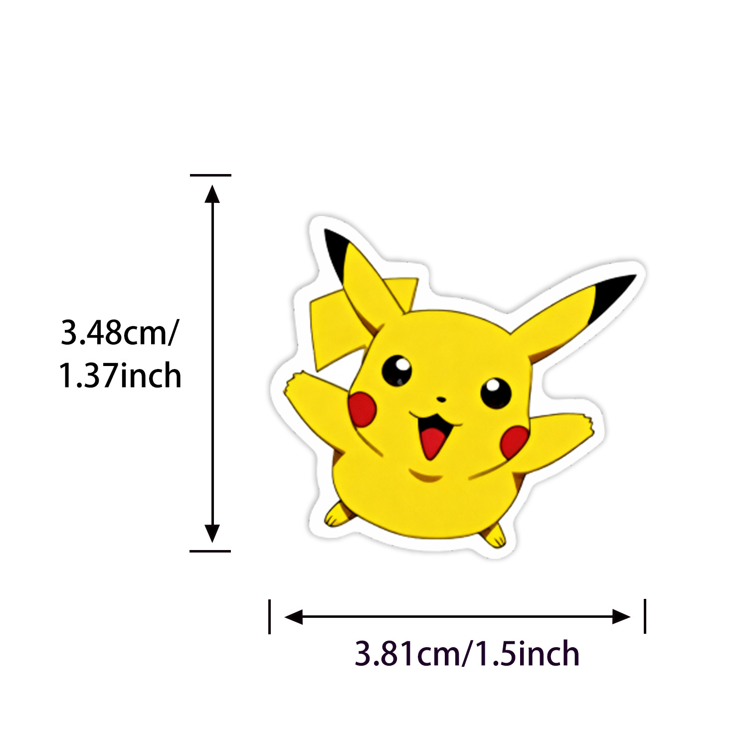 100/200pcs Pokemon Anime Stick – Kids Toys Laptop Bewertung und Preis
