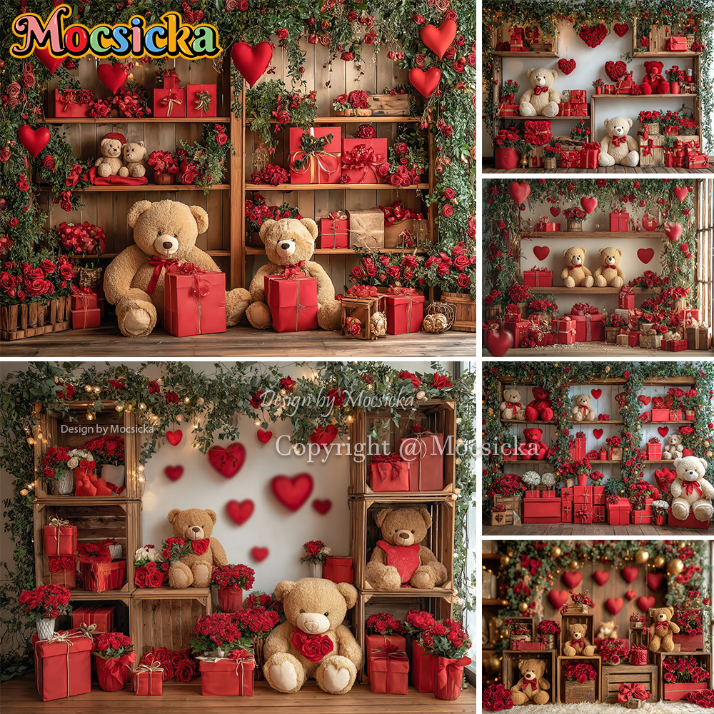 Mocsicka Valentine's Day Red B – Toys Background For Kids Bewertung und Preis