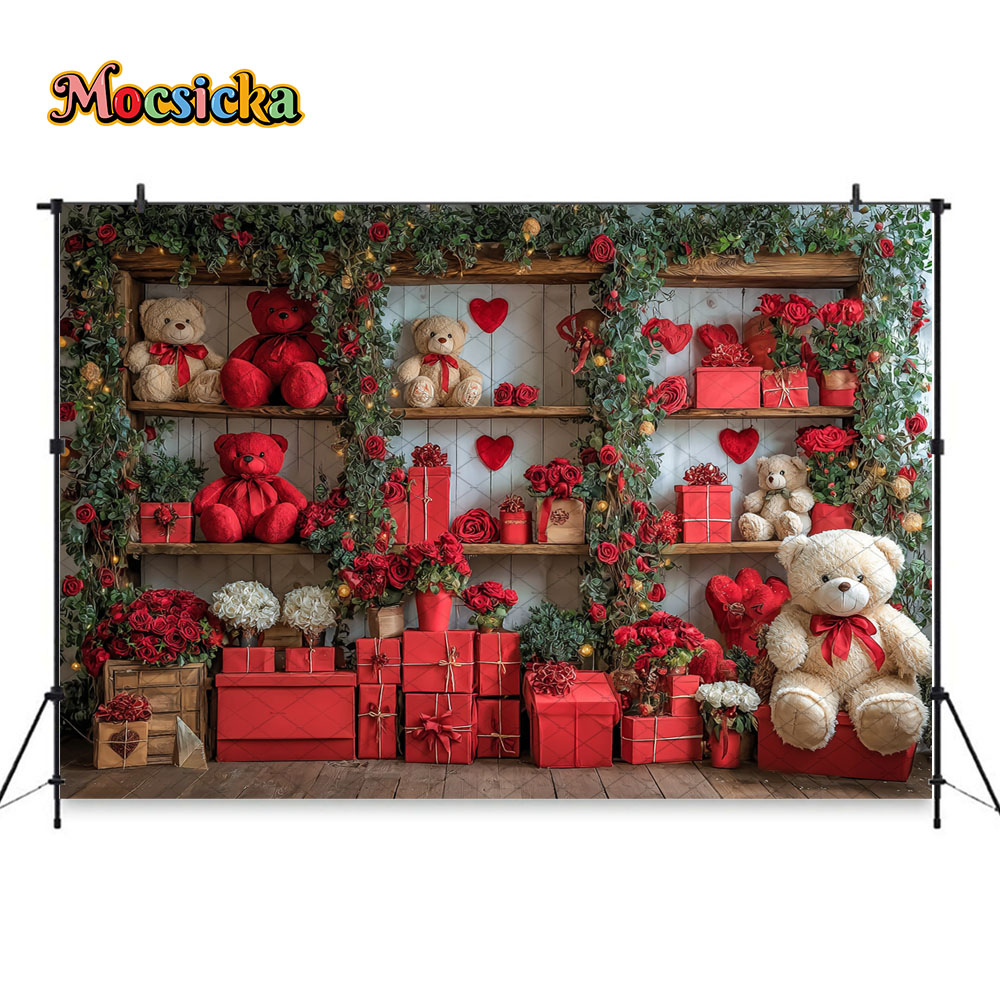 Mocsicka Valentine's Day Red B – Toys Background For Kids Bewertung und Preis