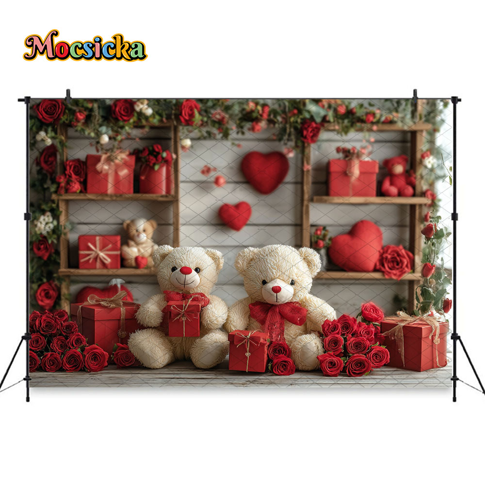 Mocsicka Valentine's Day Red B – Toys Background For Kids Bewertung und Preis