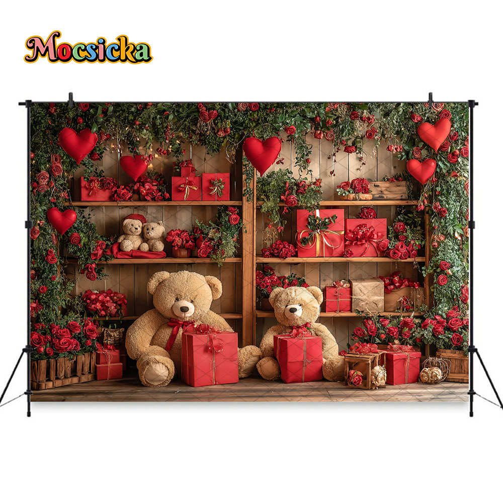Mocsicka Valentine's Day Red B – Toys Background For Kids Bewertung und Preis
