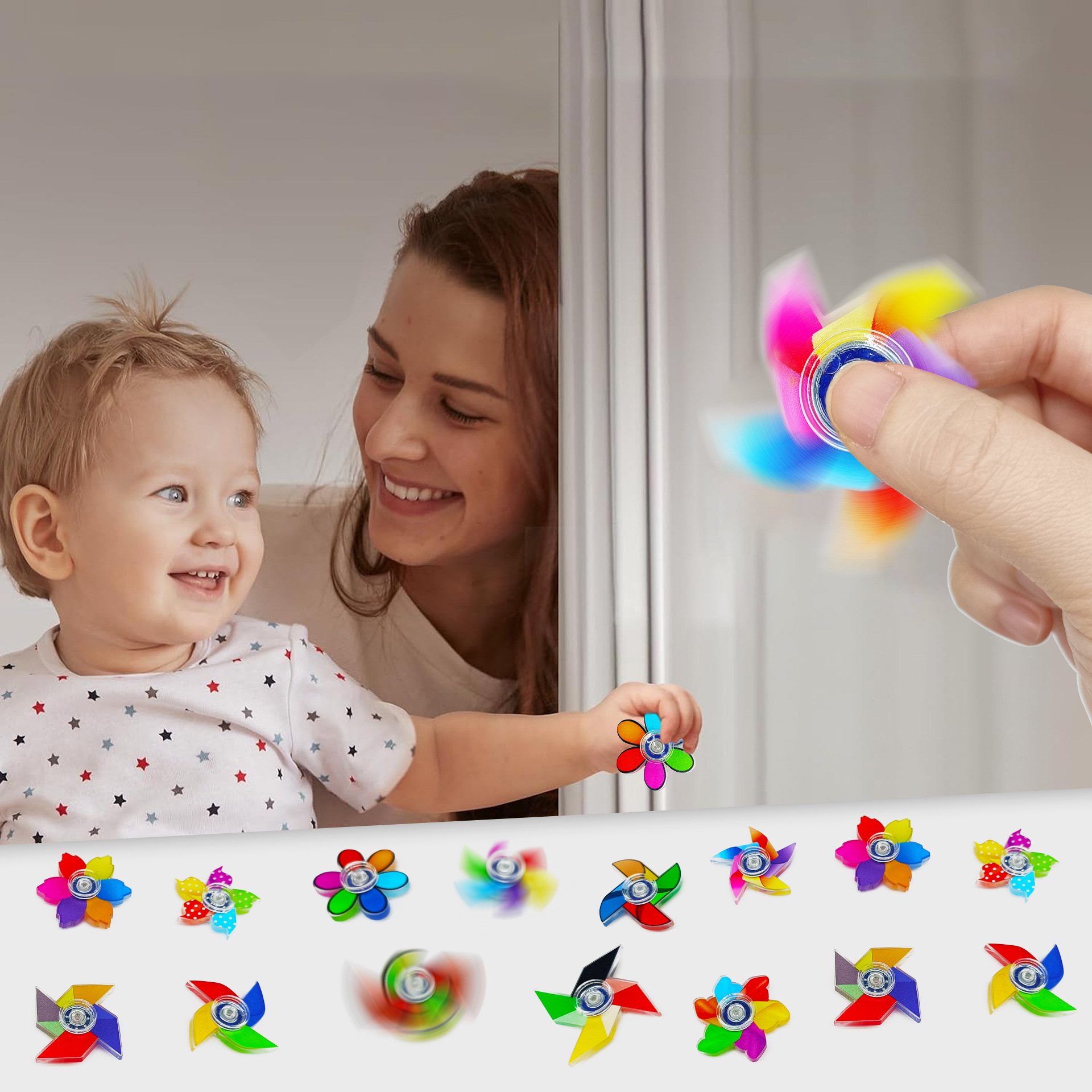 10Pcs Funny Colorful Windmill  – Top Kids Xmas Toys Bewertung und Preis