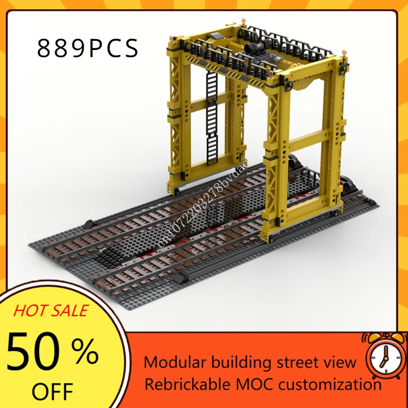 889PCS Railway Overloading Cra – Kids Toys Xmas Bewertung und Preis