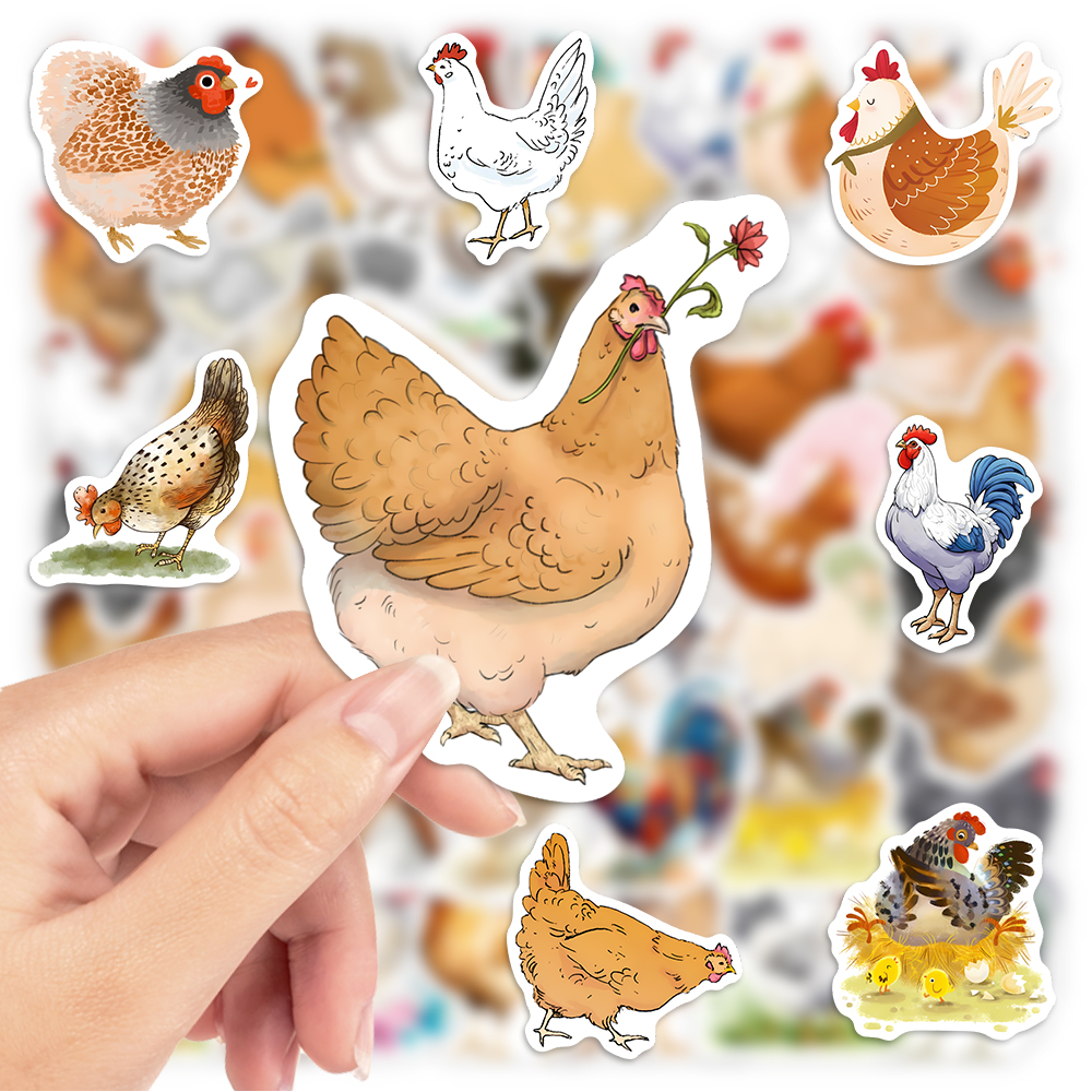 Cute Cartoon Chicken Stickers  – Kids Toys Laptop Bewertung und Preis