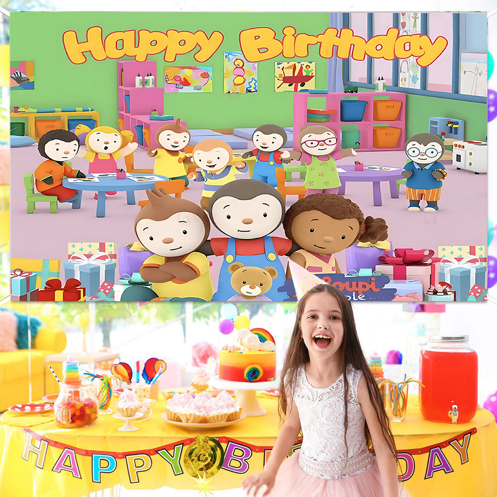 TCHOUPI Penguin Theme Kids Bir – Toys Background For Kids Bewertung und Preis