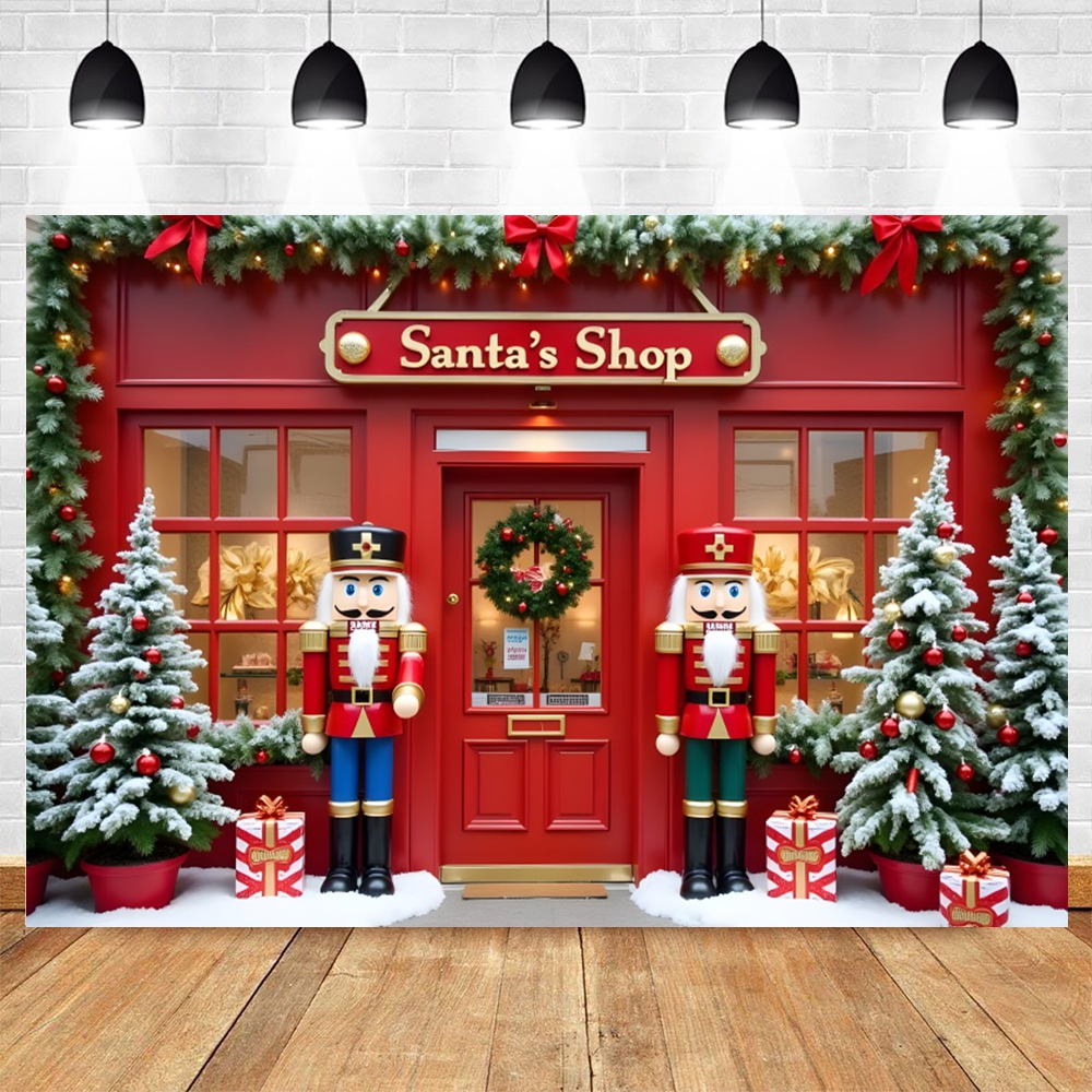Santa Claus' Toy Store Photogr – Toys Background For Kids Bewertung und Preis