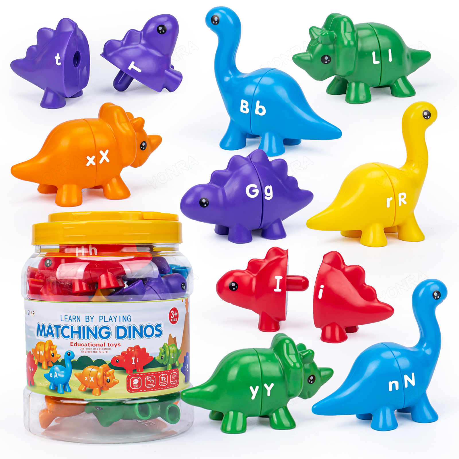 Matching Dinosaur Toy With sto – Kids Toys Videos Bewertung und Preis
