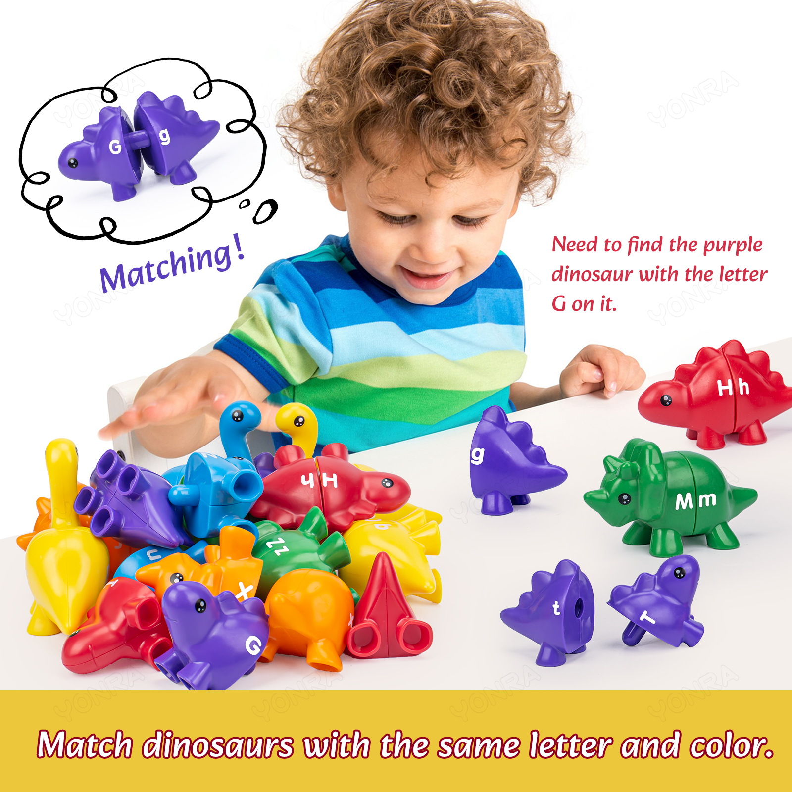 Matching Dinosaur Toy With sto – Kids Toys Videos Bewertung und Preis
