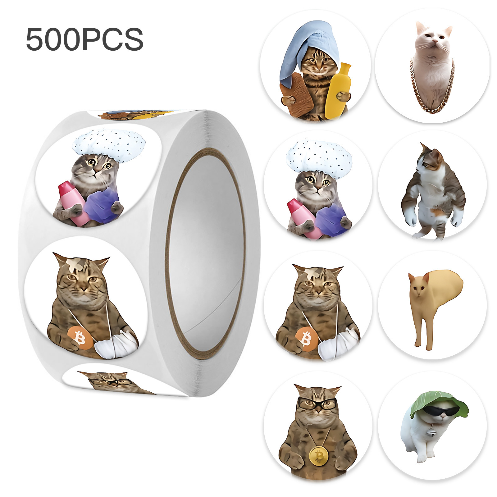 100-500pcs Funny Cat Graffiti  – Kids Toys Laptop Bewertung und Preis