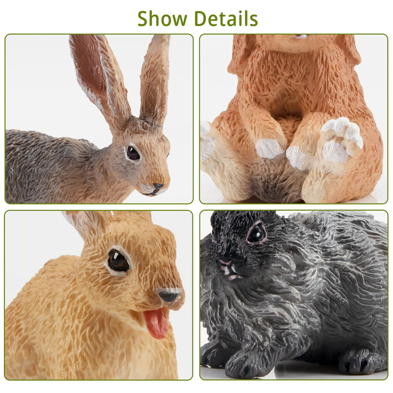 12Pcs Simulation Rabbit Farm A – Kids Toys Under $5 Bewertung und Preis