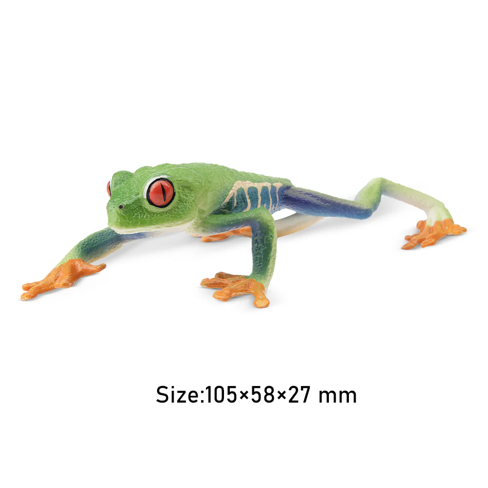 Toymany Simulation Red-eyed Tr – Kids Toys Under $5 Bewertung und Preis