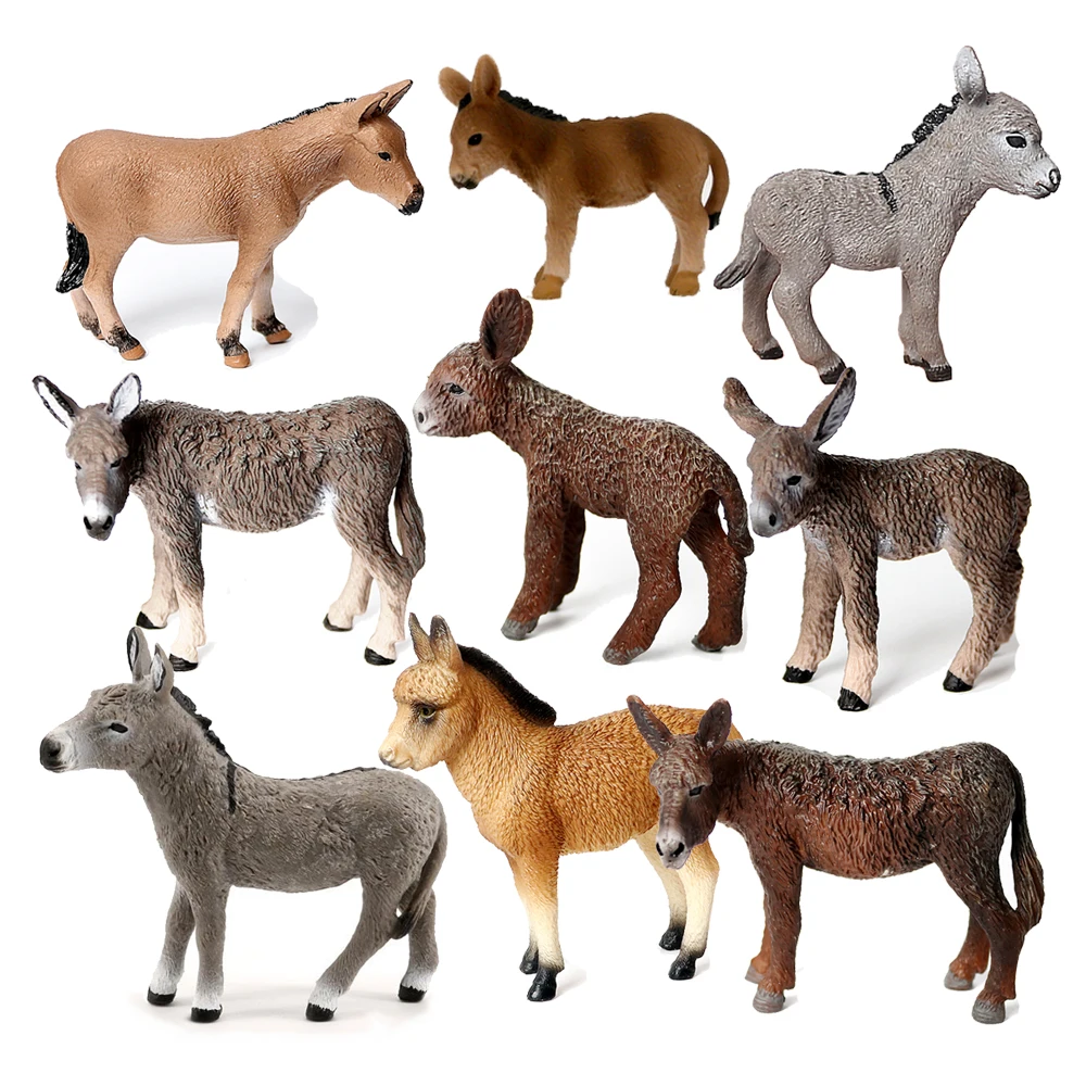 Donkey Model Toy Animals Figur – Kids Toys Under $10 Bewertung und Preis