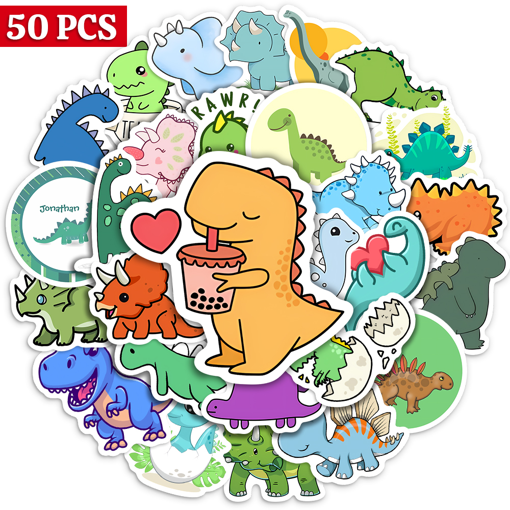 Cute Lovely dinosaur Stickers  – Kids Toys Laptop Bewertung und Preis