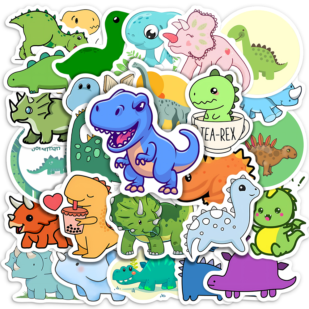 Cute Lovely dinosaur Stickers  – Kids Toys Laptop Bewertung und Preis