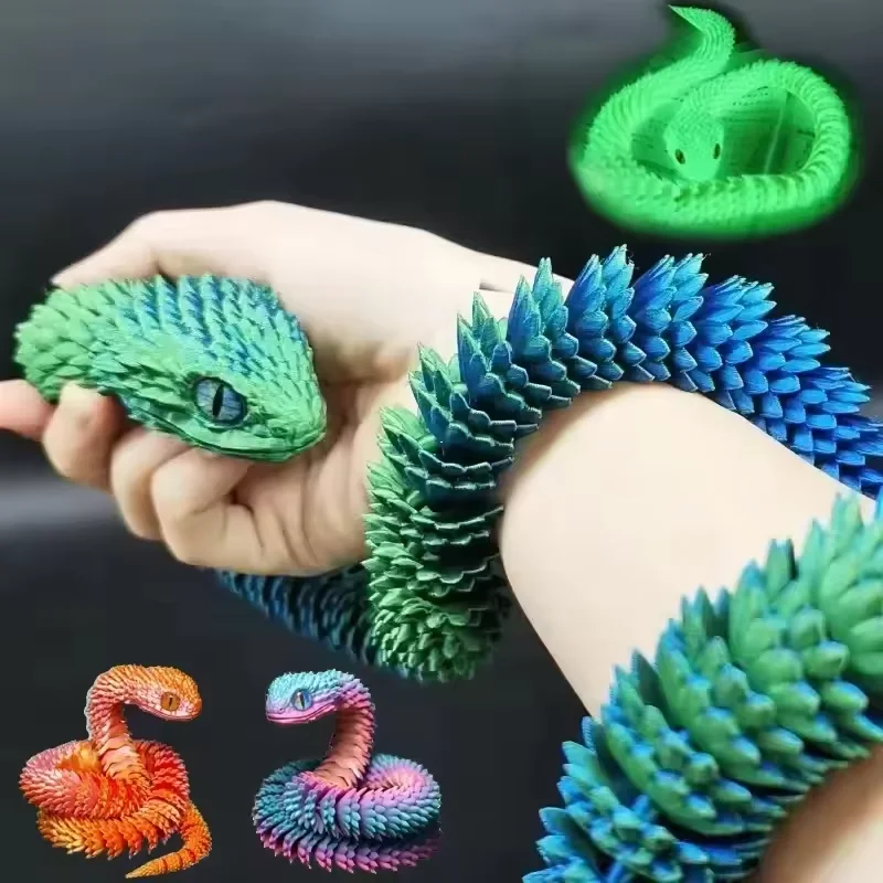 3D Printed Snake Movable Joint – Kids Toys Xmas Bewertung und Preis