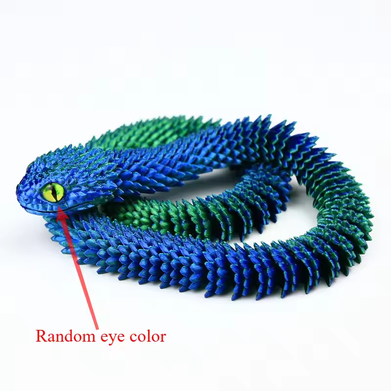 3D Printed Snake Movable Joint – Kids Toys Xmas Bewertung und Preis