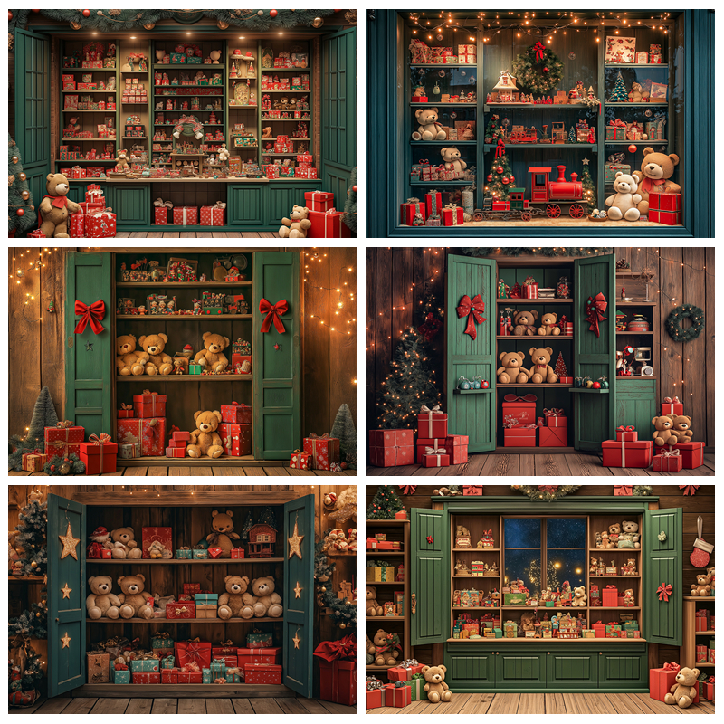 Christmas Toy Shop Photography – Toys Background For Kids Bewertung und Preis