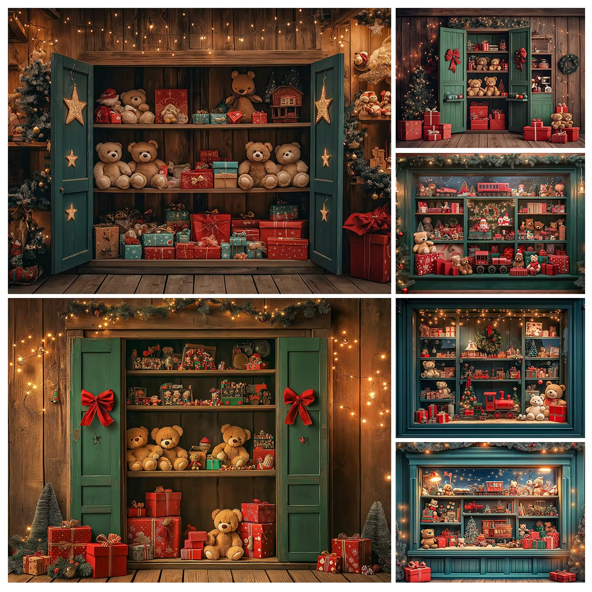 Christmas Toy Shop Photography – Toys Background For Kids Bewertung und Preis