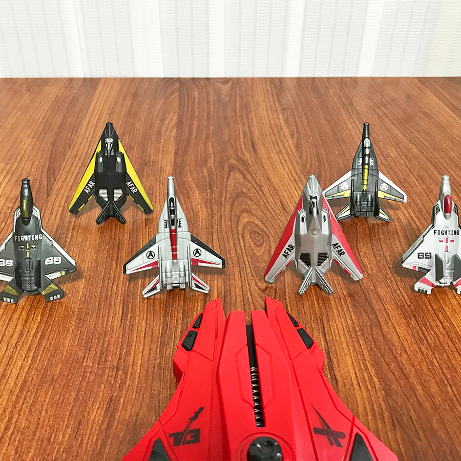 6pcs Fighter Plane Red Launche – Kids Toys Xmas Bewertung und Preis