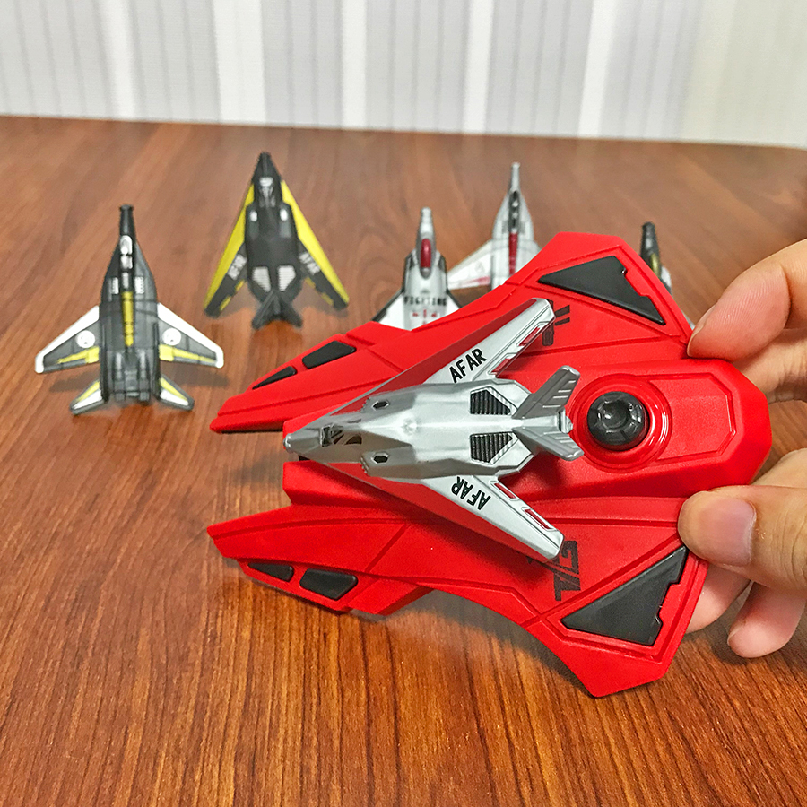 6pcs Fighter Plane Red Launche – Kids Toys Xmas Bewertung und Preis