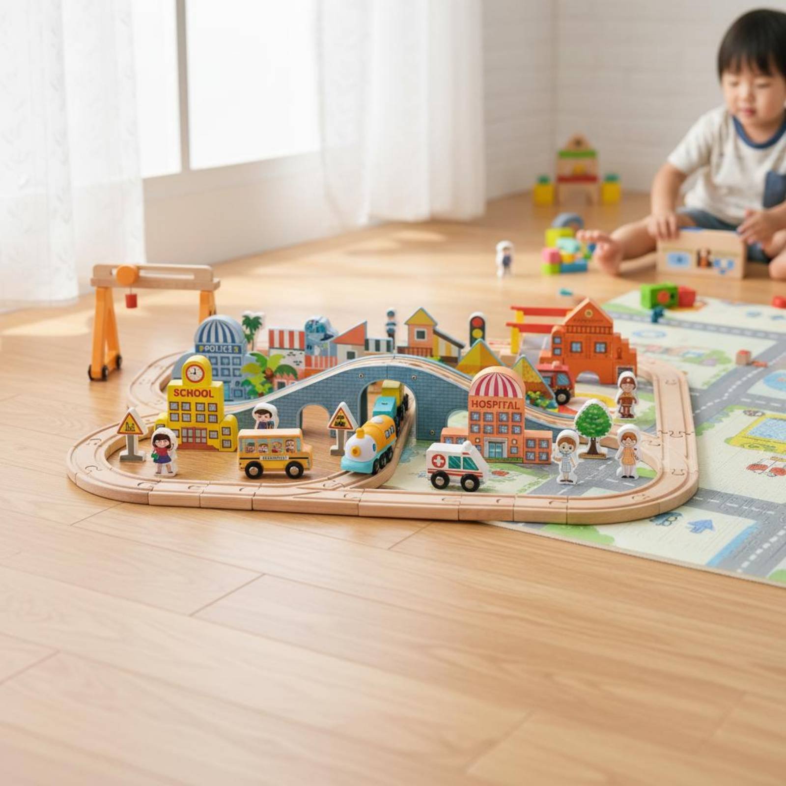 Wooden Train Set Educational W – Kids Toys Brands Bewertung und Preis