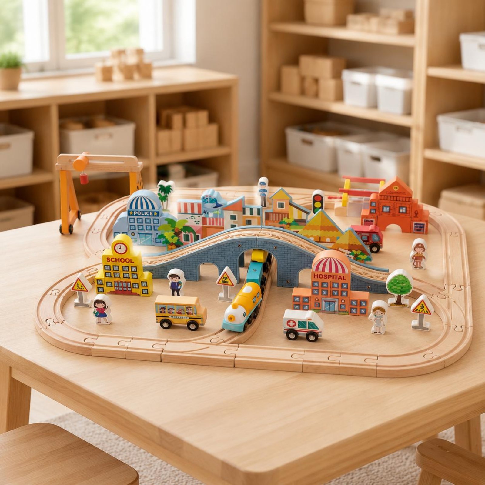 Wooden Train Set Educational W – Kids Toys Brands Bewertung und Preis