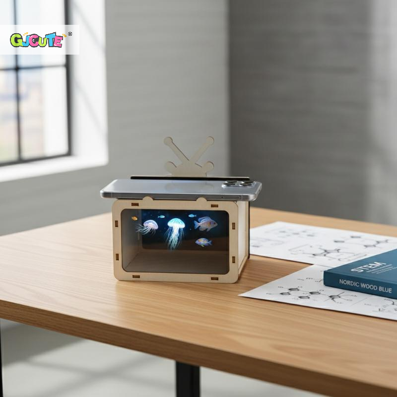 DIY Wooden Holographic Cinema  – Kids Toys Videos Bewertung und Preis