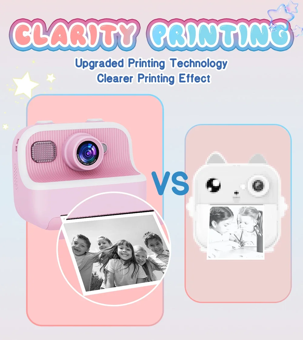 Kids Mini Instant Print Camera – Kids Toys Videos Bewertung und Preis