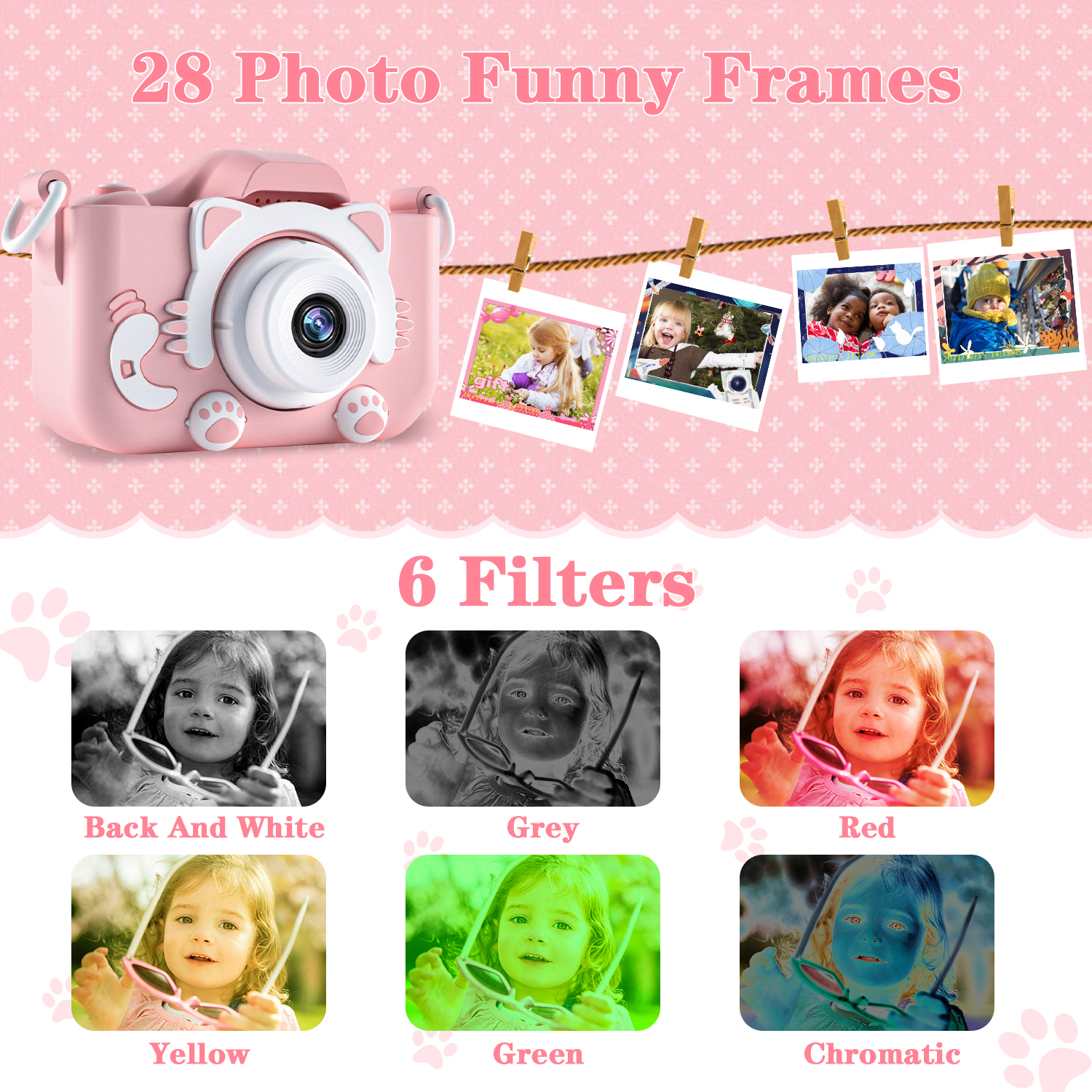 Kids Camera for Girls 1080P HD – Kids Toys Videos Bewertung und Preis