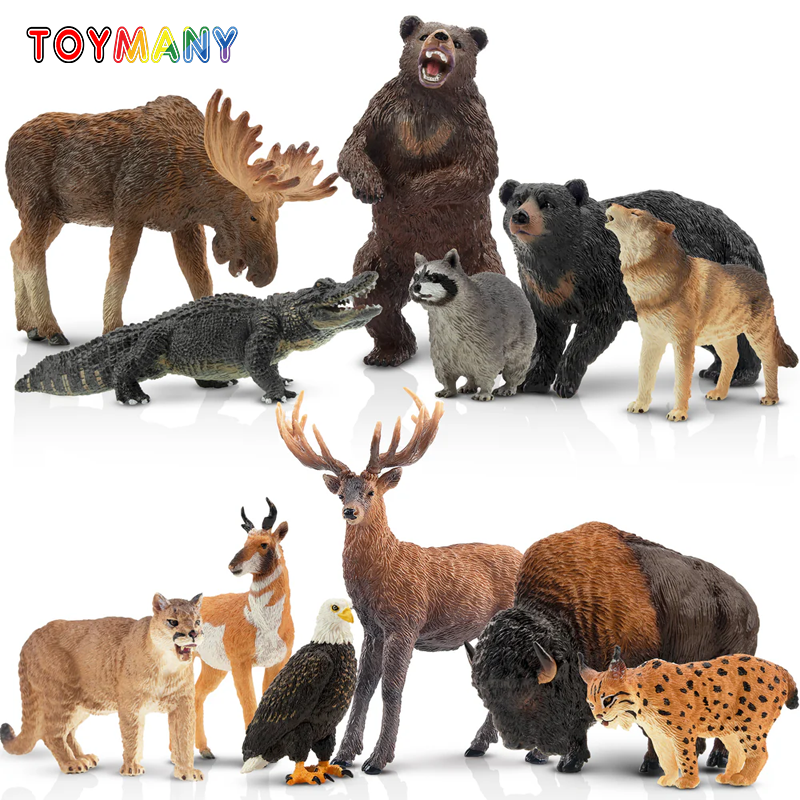 12Pcs Simulation Forest Wildli – Kids Toys Under $5 Bewertung und Preis