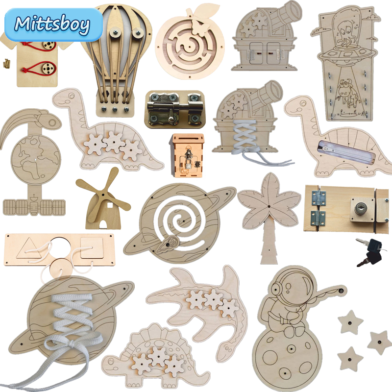 Montessori Busy Board Accessor – Kids Toys Videos Bewertung und Preis