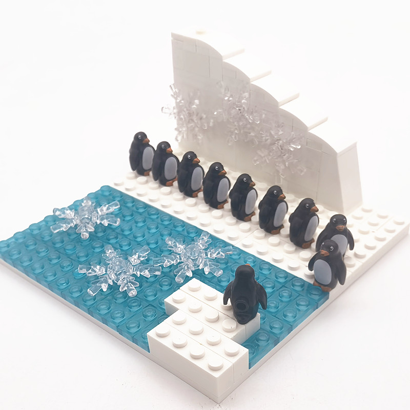 10 Penguins Building Blocks wi – Kids Toys Under $10 Bewertung und Preis